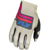 Παιδικά γάντια μηχανής FLY RACING Lite S.E. Vice - Light Grey/Pink/Coral 2025