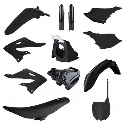 Σετ πλαστικά μοτοσυκλέτας POLISPORT Restyling για Yamaha YZ 125/250 (2002-2021) Black Σετ πλαστικά μοτοσυκλέτας POLISPORT Restyling για Yamaha YZ 125/250 (2002-2021) Black