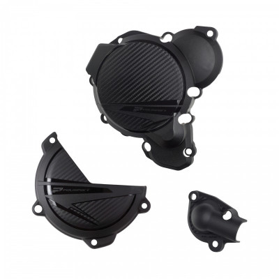 Σετ προστατευτικά καλύμματα κινητήρα POLISPORT για KTM EXC/XC-W 250/300 (2024) Black Σετ προστατευτικά καλύμματα κινητήρα POLISPORT για KTM EXC/XC-W 250/300 (2024) Black