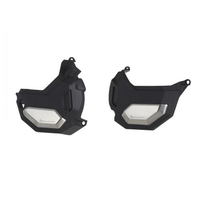 Σετ προστατευτικά καπάκια κινητήρα POLISPORT για HONDA NC 700 X - 2014-2017 Manual BLACK Σετ προστατευτικά καπάκια κινητήρα POLISPORT για HONDA NC 700 X - 2014-2017 Manual BLACK