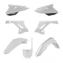 Σετ πλαστικά μοτοσυκλέτας POLISPORT Restyling για HONDA CR 125R/250R (2002-07) White