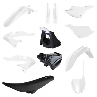 Σετ πλαστικά μοτοσυκλέτας POLISPORT Restyling για Yamaha YZ 125/250 (2002-2021) White Σετ πλαστικά μοτοσυκλέτας POLISPORT Restyling για Yamaha YZ 125/250 (2002-2021) White