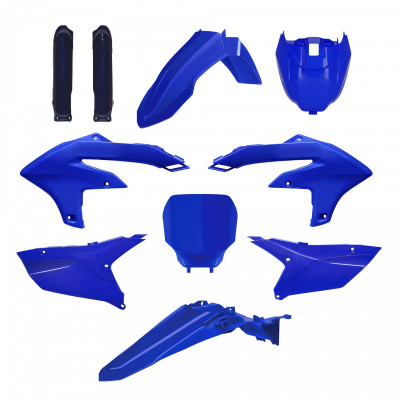 Πλήρες σετ πλαστικά μοτοσυκλέτας POLISPORT για Yamaha YZ 450F (2023-25) Blue