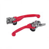 Σετ μανέτες μοτοσυκλέτας POLISPORT για HONDA CR 125R/250R (2004-07) RED