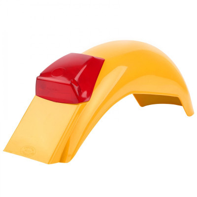 Πίσω φτερό μοτοσυκλέτας με στοπ POLISPORT IT Rear Fender Dark Yellow