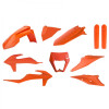 Πλήρες σετ πλαστικά μοτοσυκλέτας POLISPORT για KTM EXC/EXC-F/XC-W/XCF-W (2020-23) Orange