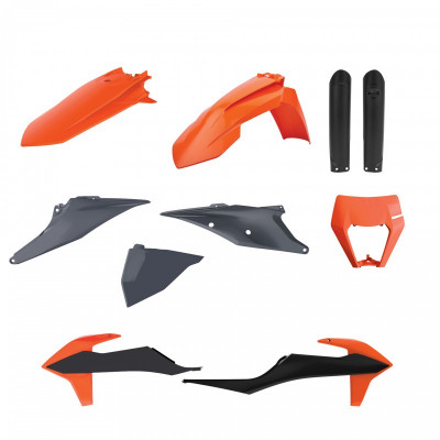 Πλήρες σετ πλαστικά μοτοσυκλέτας POLISPORT για KTM EXC/EXC-F/XC-W/XCF-W (2020-23) OEM Πλήρες σετ πλαστικά μοτοσυκλέτας POLISPORT για KTM EXC/EXC-F/XC-W/XCF-W (2020-23) OEM
