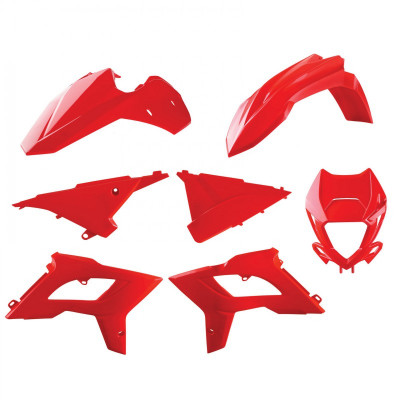Σετ πλαστικά μοτοσυκλέτας POLISPORT Restyling για Beta RR 2T/4T (2013-17) RED