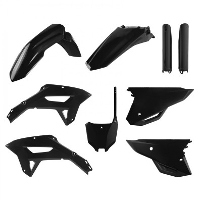 Πλήρες σετ πλαστικά μοτοσυκλέτας POLISPORT για HONDA CRF 450RX (2021-24) Black