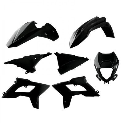 Σετ πλαστικά μοτοσυκλέτας POLISPORT Restyling για Beta RR 2T/4T (2013-17) Black