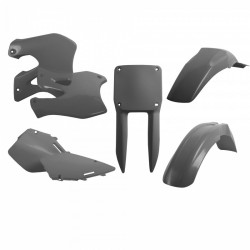 Πλήρες σετ πλαστικά μοτοσυκλέτας POLISPORT για Suzuki RM 125/250 - 1996-98 Grey