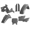 Πλήρες σετ πλαστικά μοτοσυκλέτας POLISPORT για Kawasaki KX125/250 - 1996-98 Grey thumb