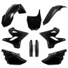 Πλήρες σετ πλαστικά μοτοσυκλέτας POLISPORT για Yamaha YZ 125/250 (2015-21) Black