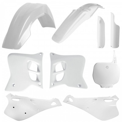 Πλήρες σετ πλαστικά μοτοσυκλέτας POLISPORT για Yamaha YZ 125/250 (1993-95) OEM/White Πλήρες σετ πλαστικά μοτοσυκλέτας POLISPORT για Yamaha YZ 125/250 (1993-95) OEM/White