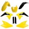 Πλήρες σετ πλαστικά μοτοσυκλέτας POLISPORT για Suzuki RMZ 450 (2008-17) ОЕМ 14-16