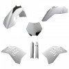 Σετ πλαστικά μοτοσυκλέτας POLISPORT για KTM SX/SX-F/XC/XC-F(08-10) White