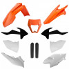 Σετ πλαστικά μοτοσυκλέτας POLISPORT για KTM EXC/EXC-F/XC-W/XC-FW(17-19) OEM 18