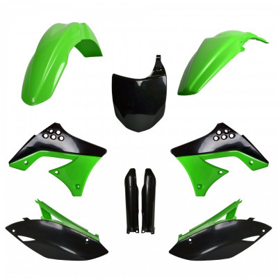 Πλήρες σετ πλαστικά μοτοσυκλέτας POLISPORT για Kawasaki KX 250F (2009-12) OEM 10-11 Πλήρες σετ πλαστικά μοτοσυκλέτας POLISPORT για Kawasaki KX 250F (2009-12) OEM 10-11