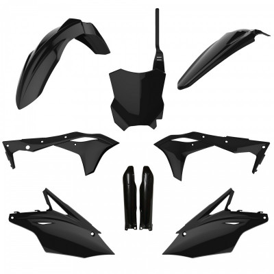 Πλήρες σετ πλαστικά μοτοσυκλέτας POLISPORT για Kawasaki KX 250F (2017-20) Black Πλήρες σετ πλαστικά μοτοσυκλέτας POLISPORT για Kawasaki KX 250F (2017-20) Black