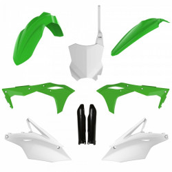 Πλήρες σετ πλαστικά μοτοσυκλέτας POLISPORT για Kawasaki KX 250F (2017-20) OEM 19