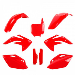 Πλήρες σετ πλαστικά μοτοσυκλέτας POLISPORT για HONDA CRF 150R (2007-25) Red