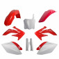 Πλήρες σετ πλαστικά μοτοσυκλέτας POLISPORT για HONDA CRF 250R (2008) OEM thumb
