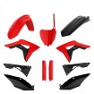 Σετ πλαστικά μοτοσυκλέτας POLISPORT για HONDA CRF250R(18-21) CRF450R(17-20) Red/Black thumb
