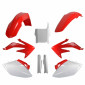 Πλήρες σετ πλαστικά μοτοσυκλέτας POLISPORT για HONDA CRF 450R (2007) OEM thumb