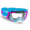 Μάσκα μηχανής motocross PROGRIP 3309 RAPID TBW/CLEAR