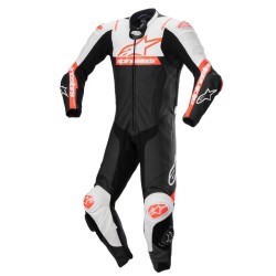 Στολή αναβάτη ALPINESTARS Missile Ward 1pc Black/White/Red Fluo