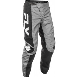 Παντελόνι μηχανής motocross FLY RACING F-16 Riding- Grey/Black/White 2025