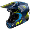 Κράνος motocross FLY RACING Formula CP Slice - Navy/Hi-Vis/White 2025