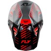 Κράνος motocross FLY RACING Formula CP Slice - Grey/Red/Black 2025 thumb