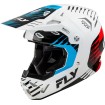 Κράνος motocross FLY RACING Formula CP Slice - White/Red/Cyan 2025 thumb