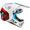 Κράνος motocross FLY RACING Formula CP Slice - White/Red/Cyan 2025 thumb