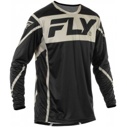 Μπλούζα motocross FLY RACING Lite - Black/Grey 2025