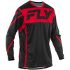 Μπλούζα motocross FLY RACING Lite - Black/Red 2025