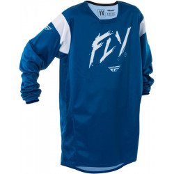 Παιδική μπλούζα motocross FLY RACING Kinetic Stoke- Navy/White 2025