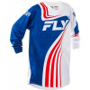 Παιδική μπλούζα motocross FLY RACING F-16 Riding - Red/White/Blue 2025