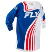 Παιδική μπλούζα motocross FLY RACING F-16 Riding - Red/White/Blue 2025 thumb
