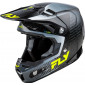 Κράνος μηχανής motocross FLY RACING Formula S Carbon Protocol-Black Carbon/Grey/Hi-Vis 2025 thumb