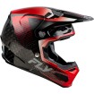 Κράνος motocross FLY RACING Formula S Carbon Protocol-Black Carbon/Red 2025 thumb