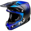 Κράνος motocross FLY RACING Formula S Carbon Protocol-Black Carbon/Blue 2025 thumb
