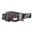 Μάσκα μηχανής motocross ALPINESTARS SUPERTECH CORP BLK/GRY CLEAR ROLL-OFF thumb