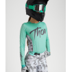Γυναικεία μπλούζα μηχανής THOR SPORTMODE SHADOW TEAL thumb