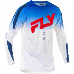 Μπλούζα motocross FLY RACING Evolution DST - Red/White/Blue 2025
