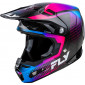 Κράνος μηχανής motocross FLY RACING Formula S Carbon Protocol-Black Carbon/Blue/Pink 2025 thumb