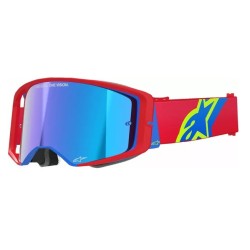 Μάσκα μηχανής motocross ALPINESTARS SUPERTECH CORP RD/BL MIRROR-BL Μάσκα μηχανής motocross ALPINESTARS SUPERTECH CORP RD/BL MIRROR-BL