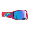 Μάσκα μηχανής motocross ALPINESTARS SUPERTECH CORP RD/BL MIRROR-BL thumb