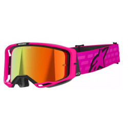 Μάσκα μηχανής motocross ALPINESTARS VISION 8 CORP PINK MIRROR-RED